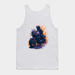 Extreme motor biker Tank Top